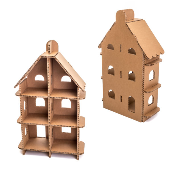 בית קרטון גדול