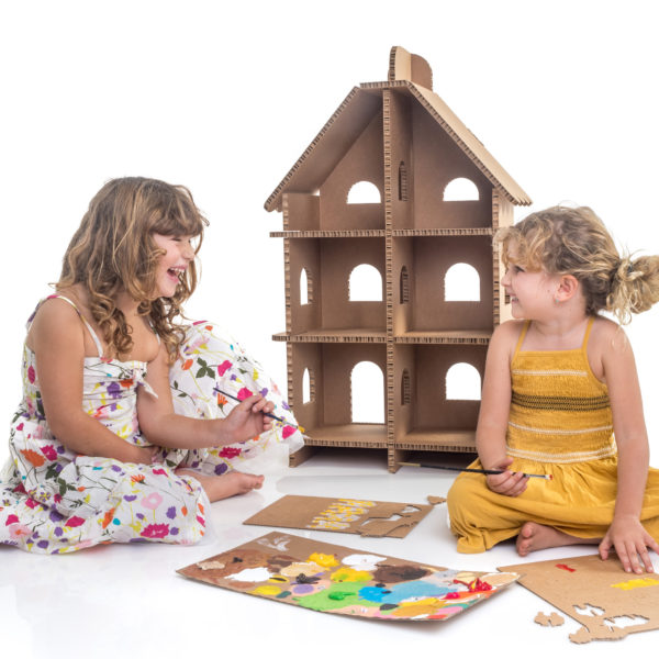 בית קרטון גדול